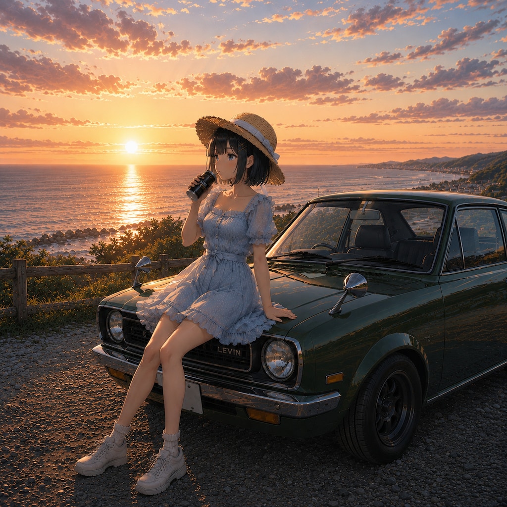 愛車と