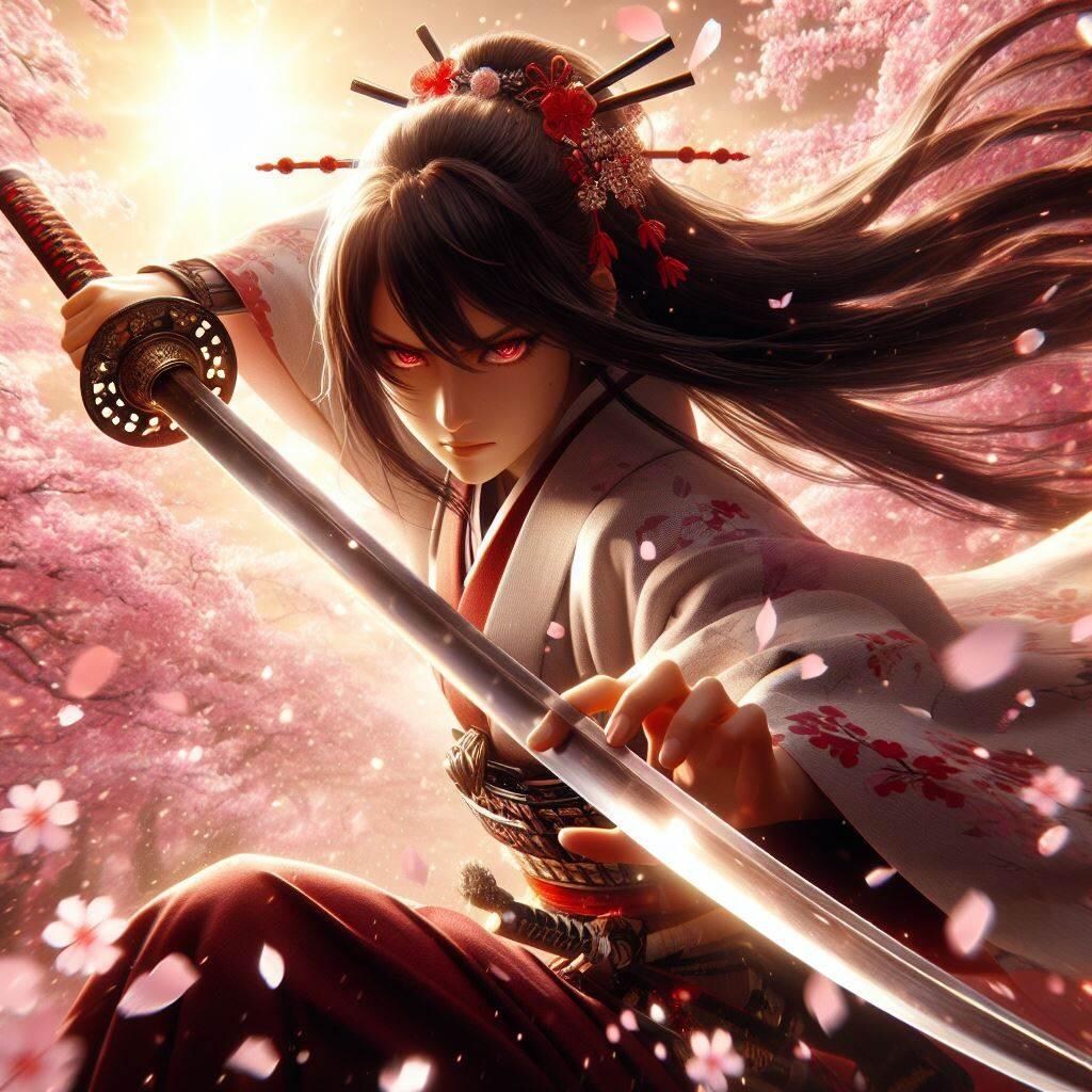 黒髪の女侍さん１５７