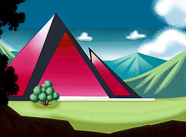 謎の絵シリーズ➀三角形・三角錐