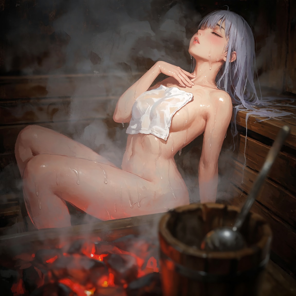 蒸し風呂
