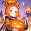 ハロウィンを楽しむうちの子 3枚目
