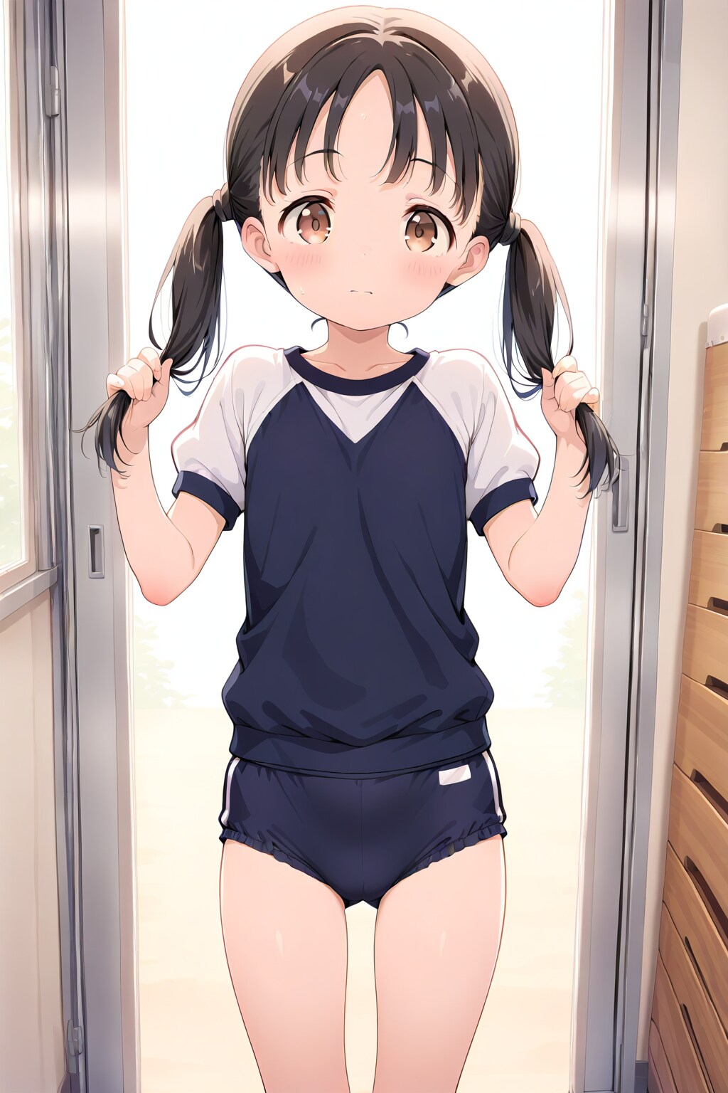 体操服美少女