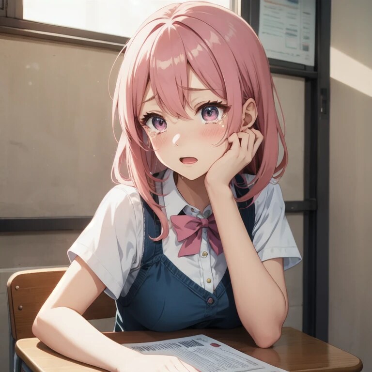 お兄ちゃん　今日も廊下に立たされてる＞＜； | の人気AIイラスト・グラビア