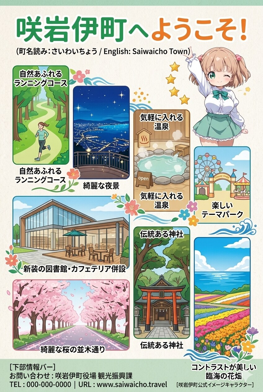 📒咲岩伊町へようこそ！