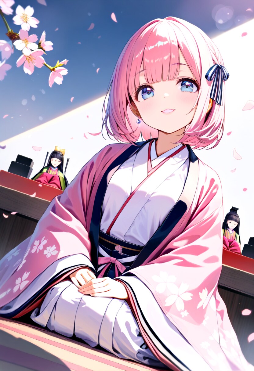 ひな祭り桜花ちゃん