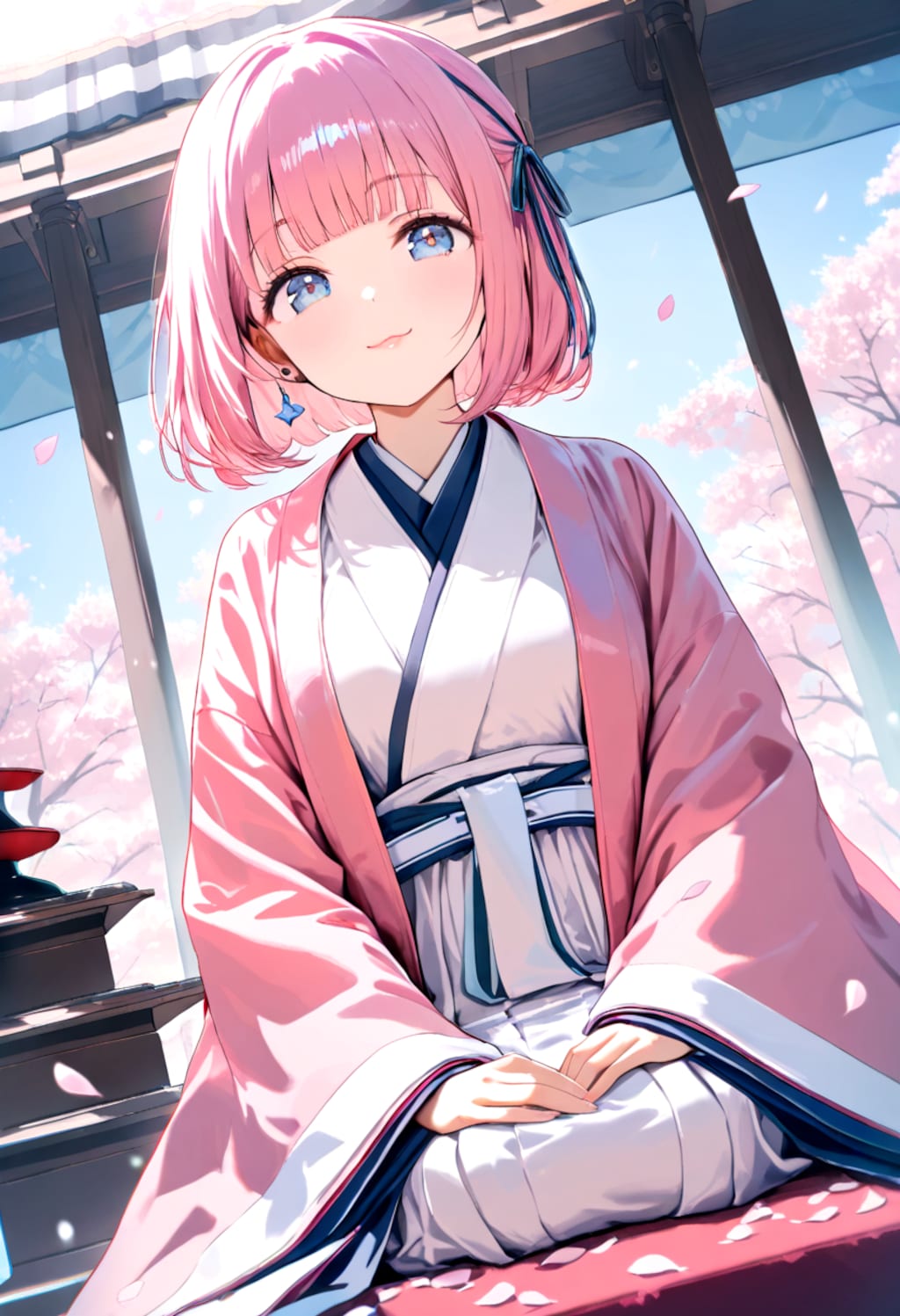 ひな祭り桜花ちゃん