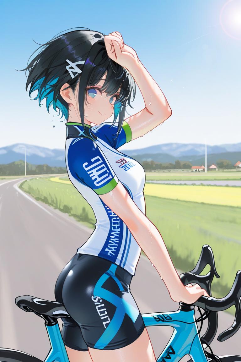 曲がりくねった道の先に