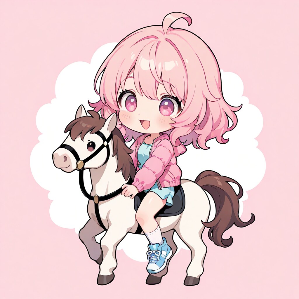 こはるちゃんとおうまちゃん