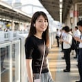 朝見かけた人 2枚目