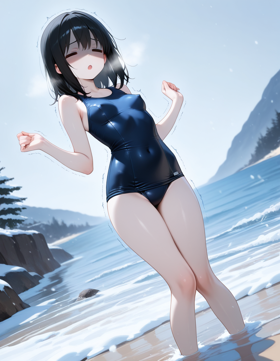 寒中水泳