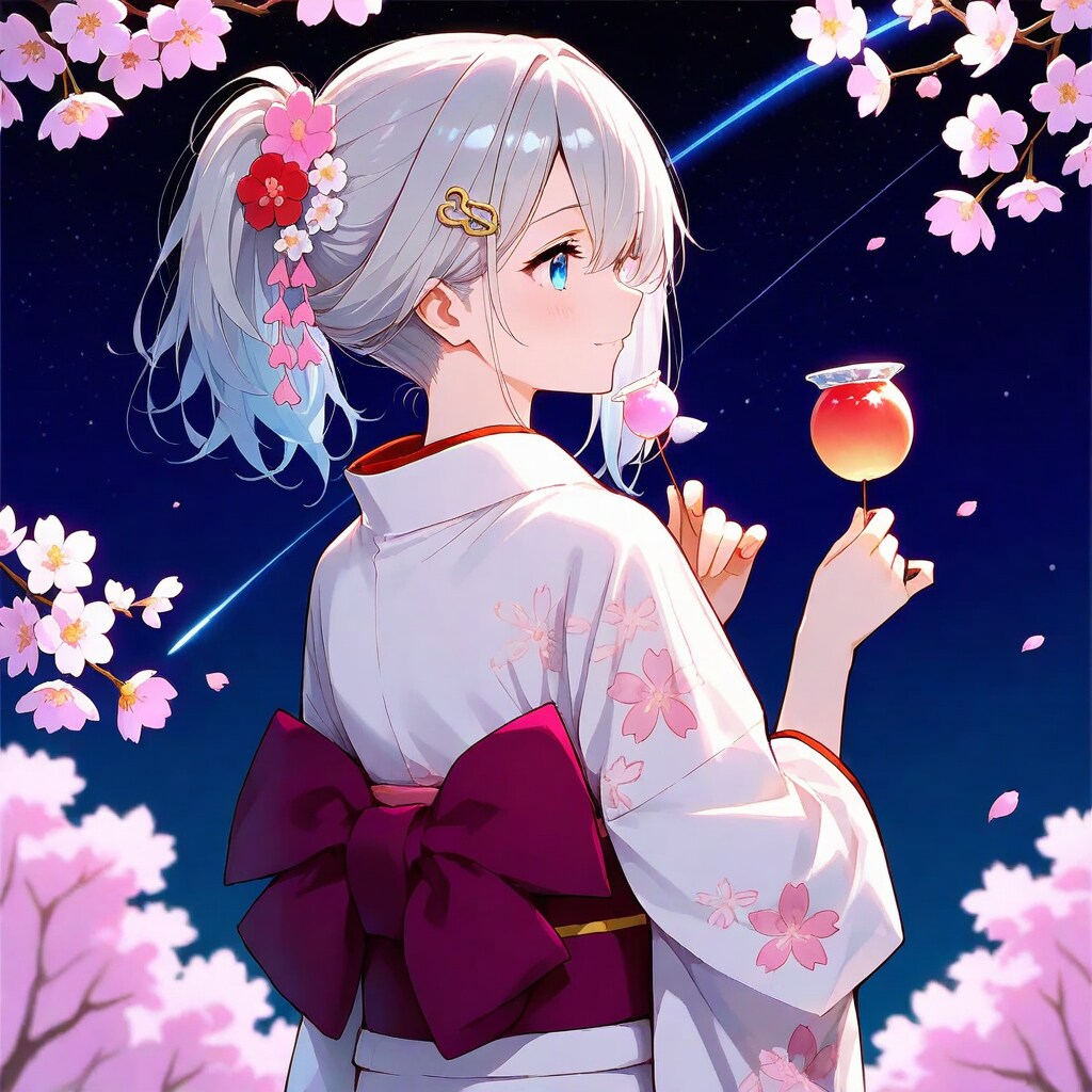 花見祭りの一時