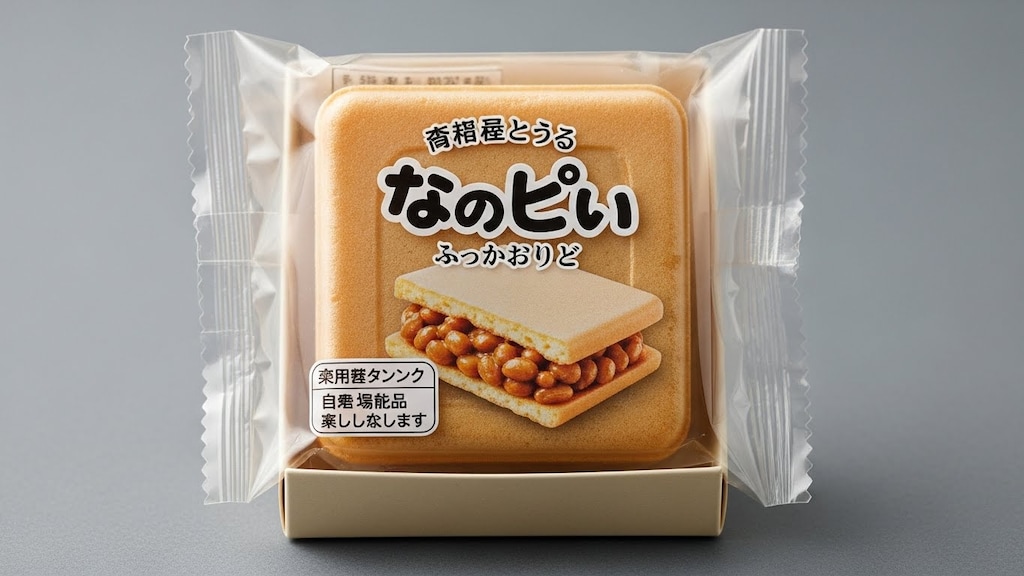 納豆モナカ再チャレンジ