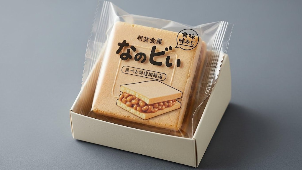 納豆モナカ再チャレンジ