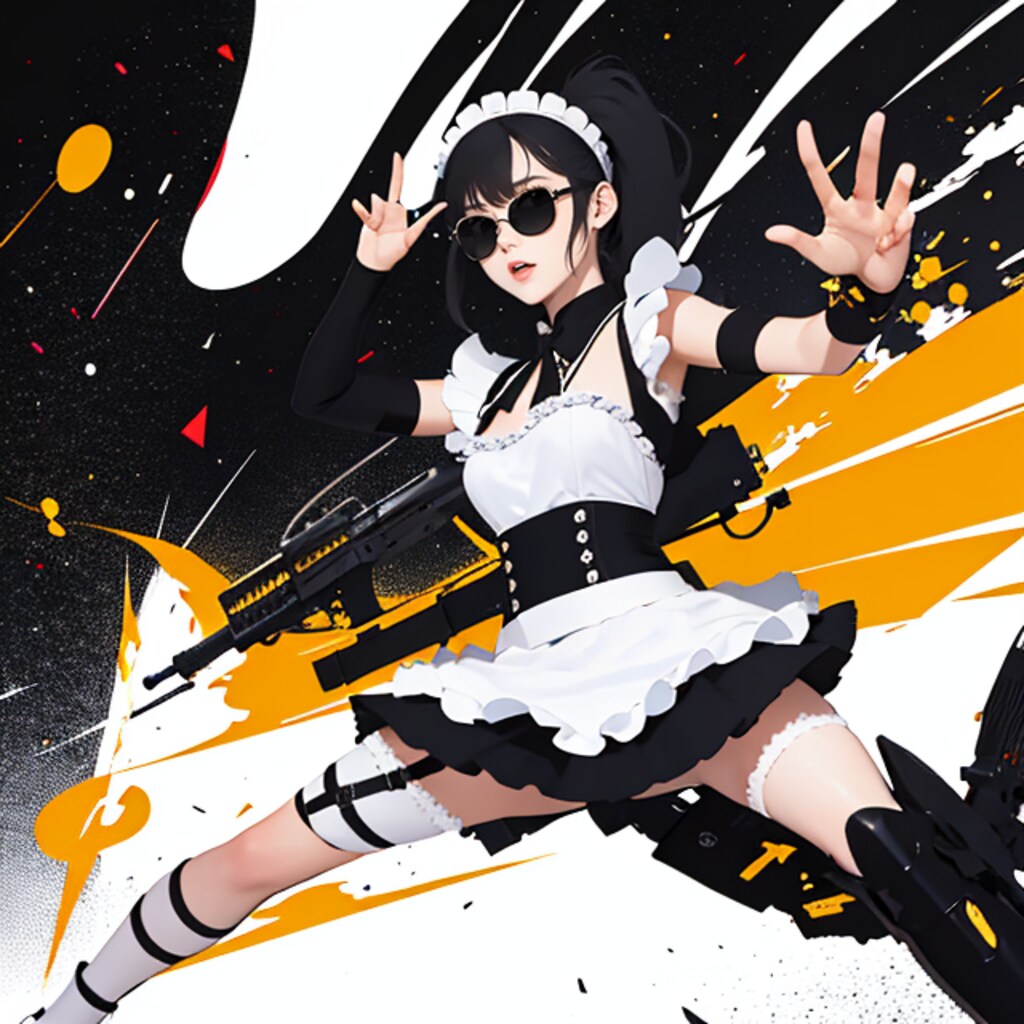黄色メイドの衝撃