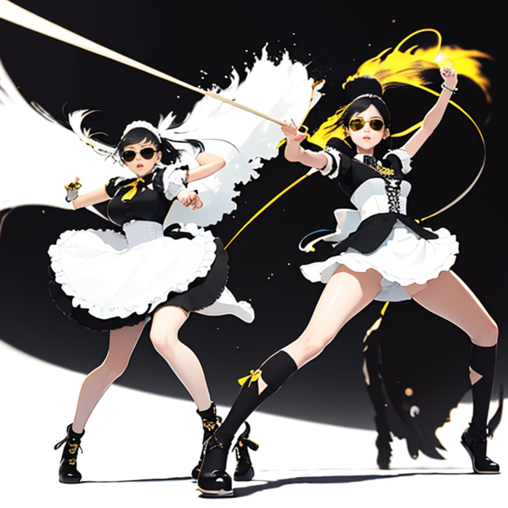 黄色メイドの衝撃