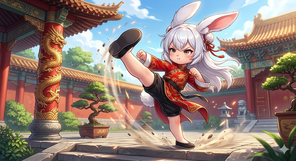 ケモミミカンフー100