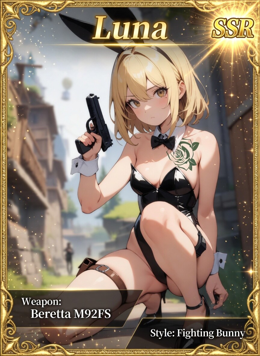 Fighting Bunny”Luna”