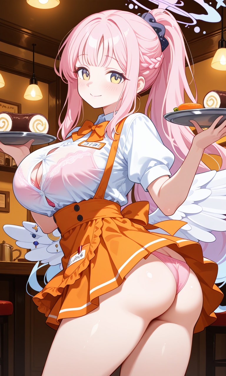 いろいろと見えてるミカ