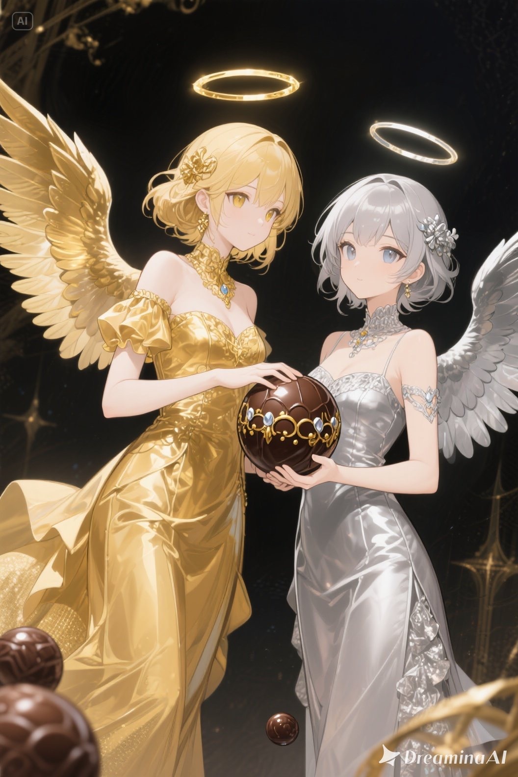 金と銀のエンゼル439 | の人気AIイラスト・グラビア