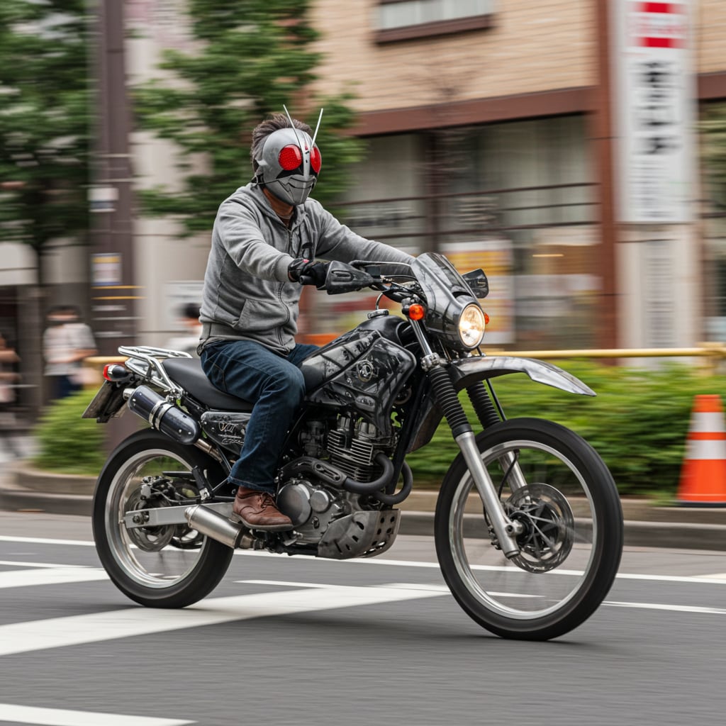 お面ライダー