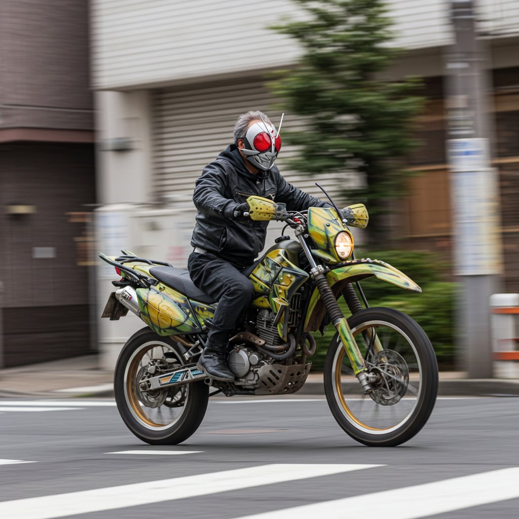 お面ライダー