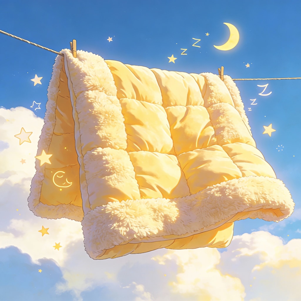 ふかふか妄想布団干し