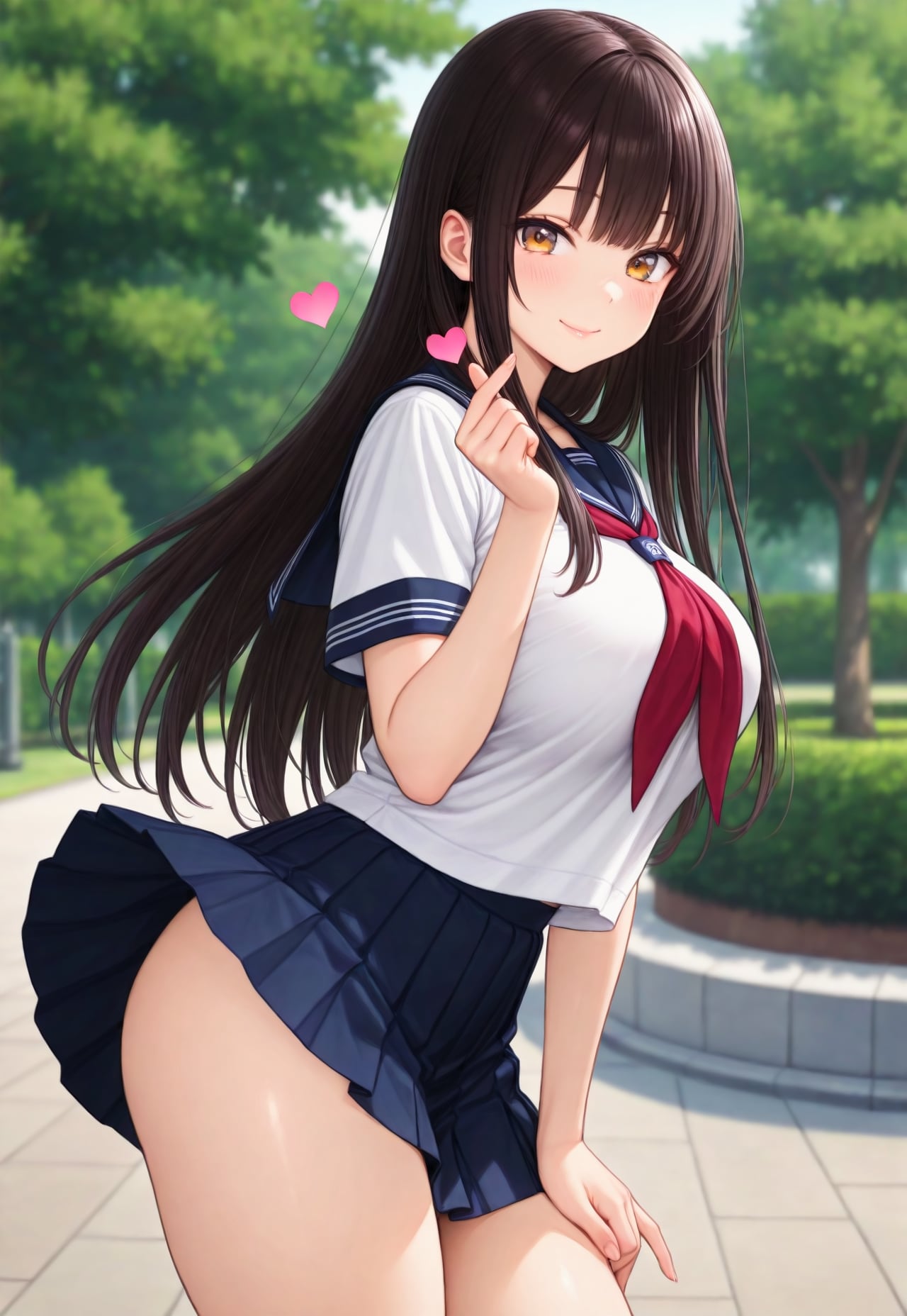 552（指ハート）