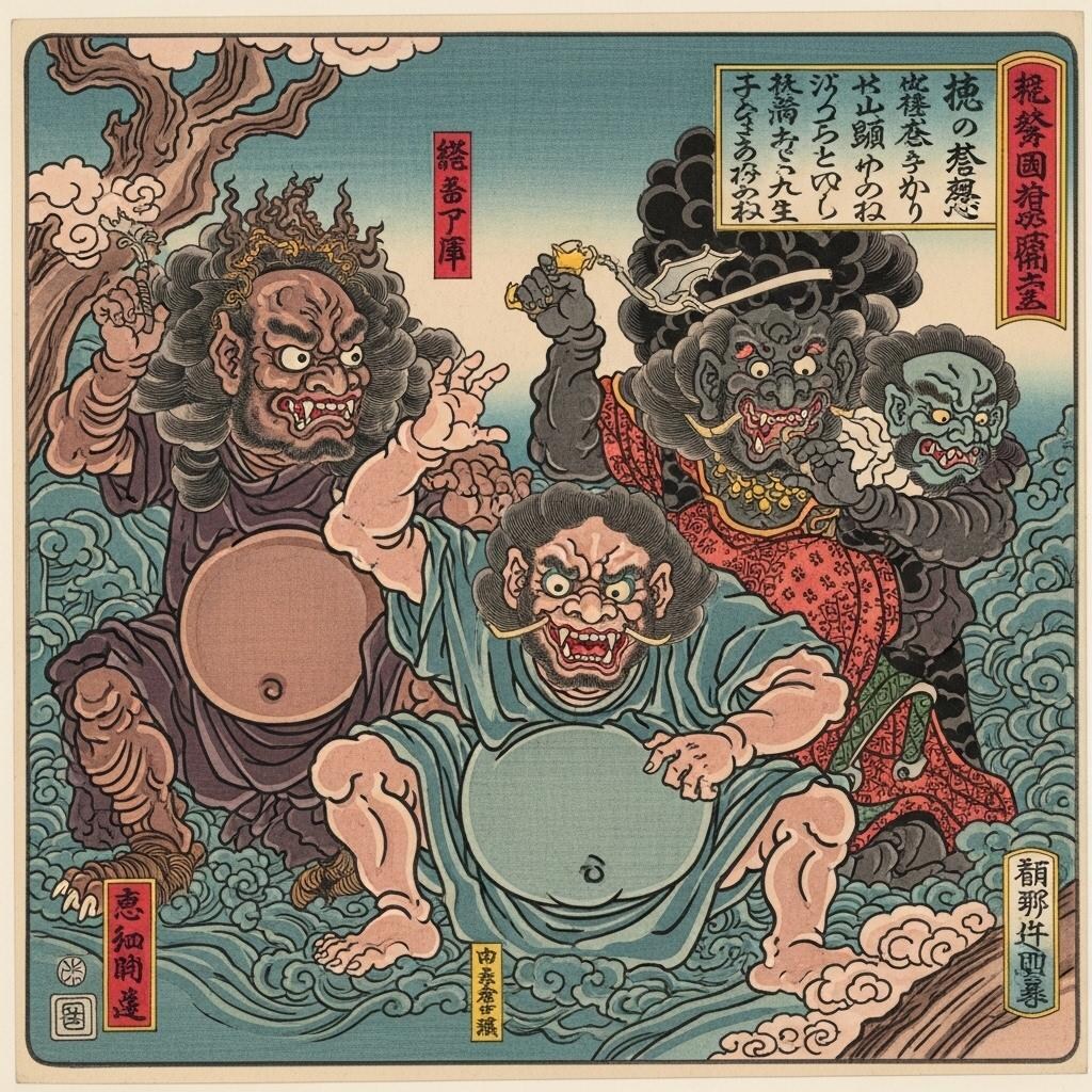 妖異百姿図巻