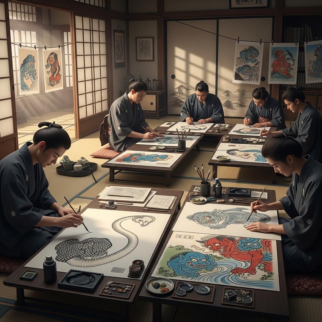妖異百姿図巻