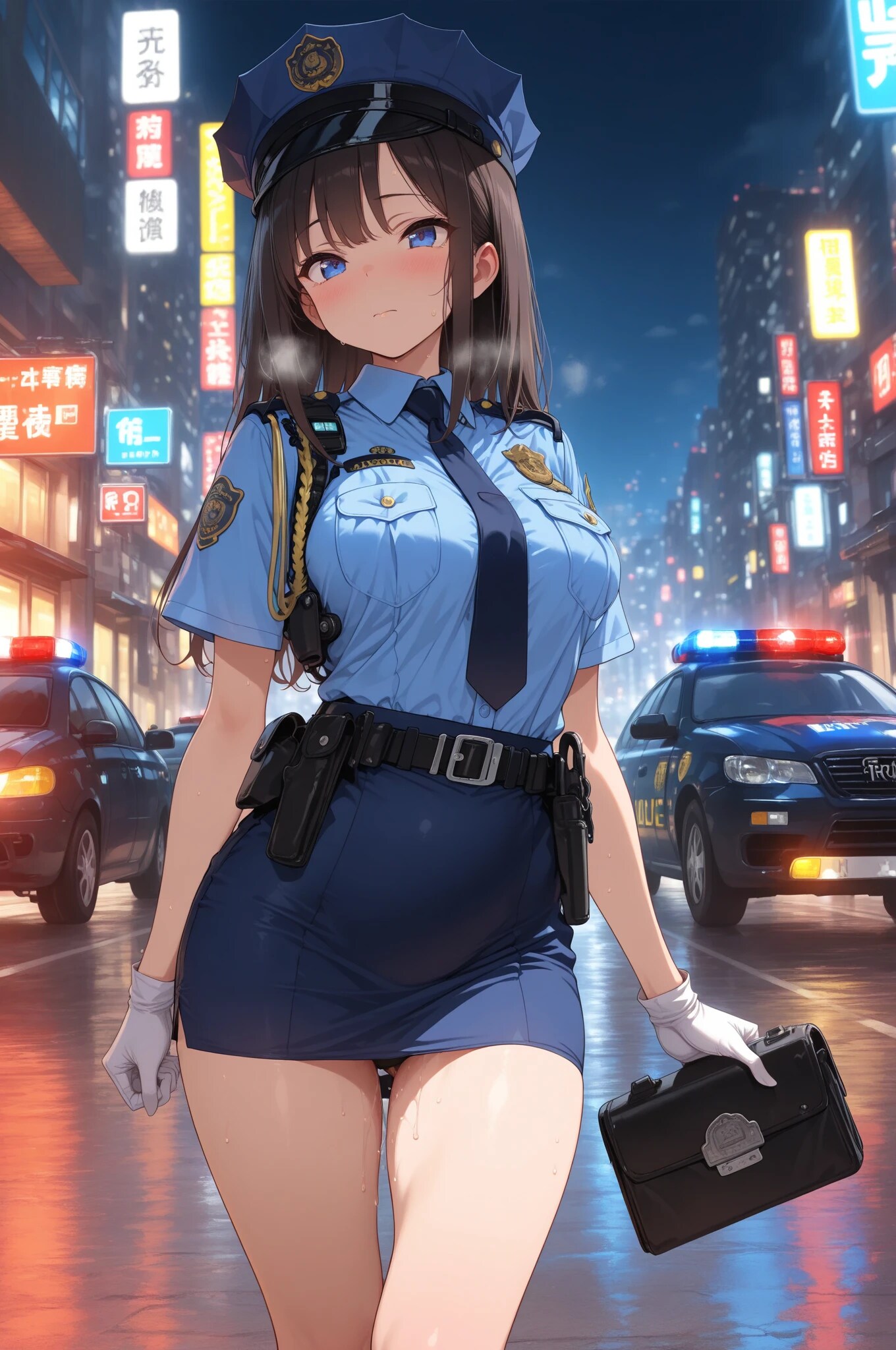 可愛い女警官💓