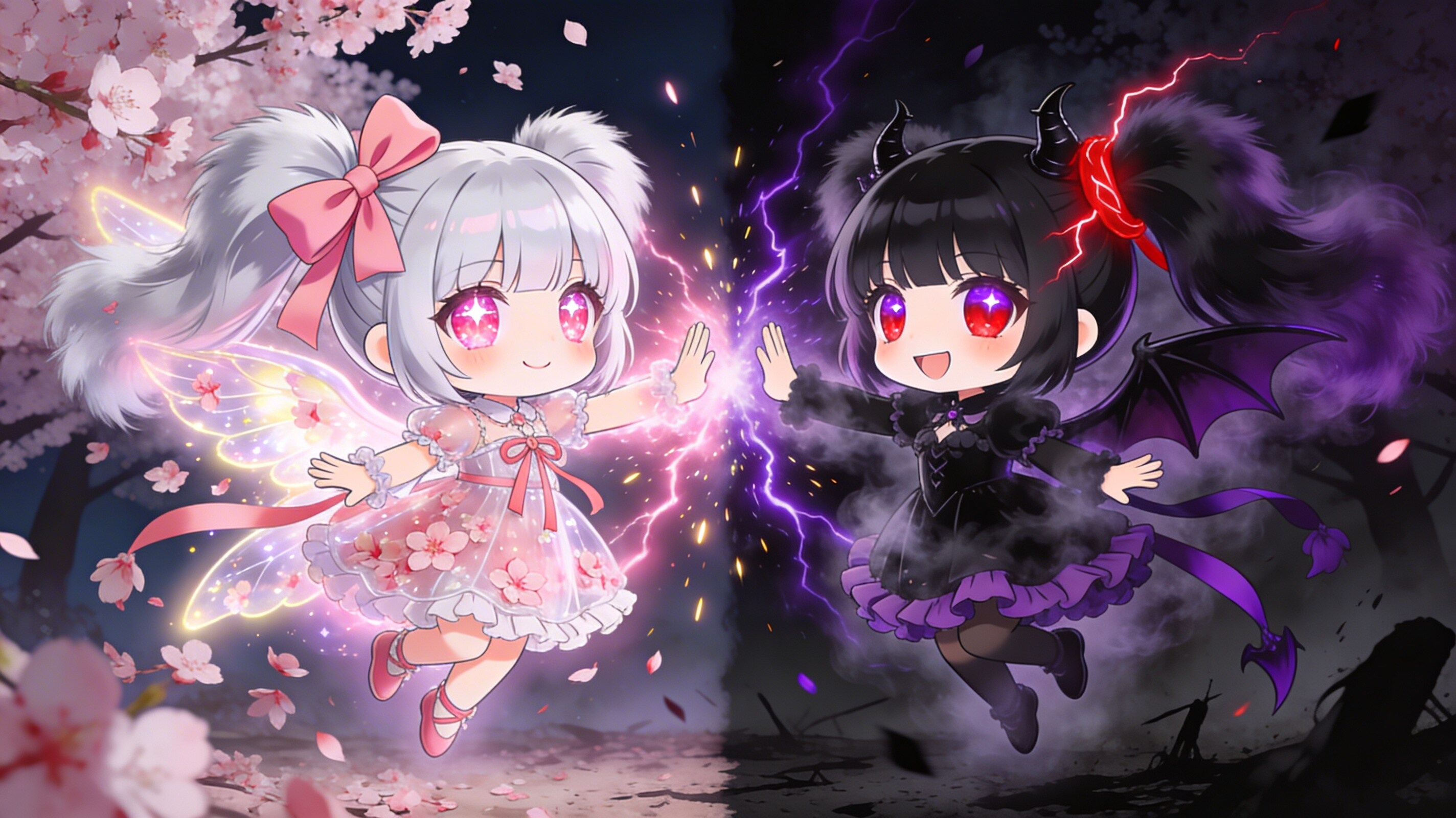 ルミ姫VSヴェル妃