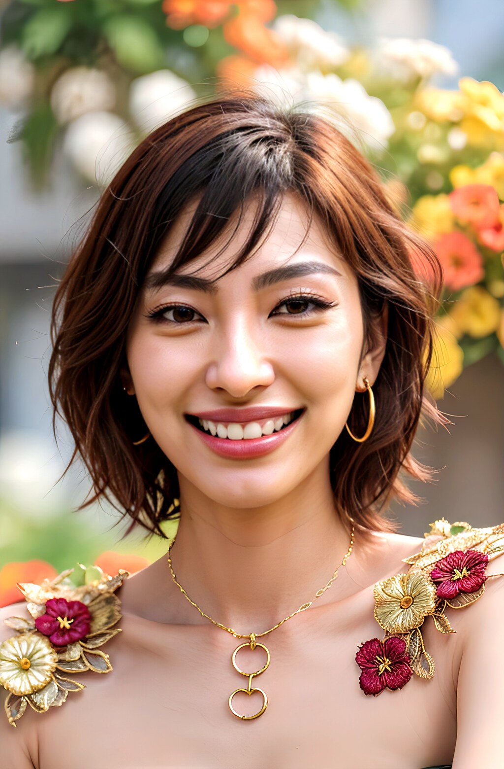 顔アップポートレート