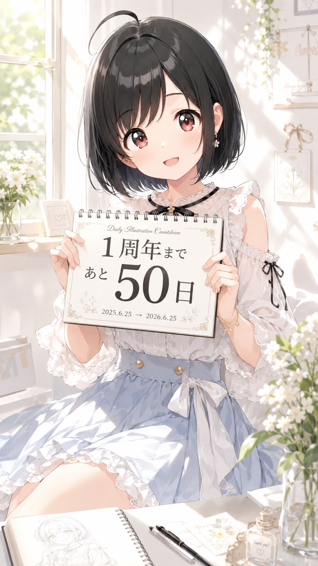 デイリーイラストカウントダウン