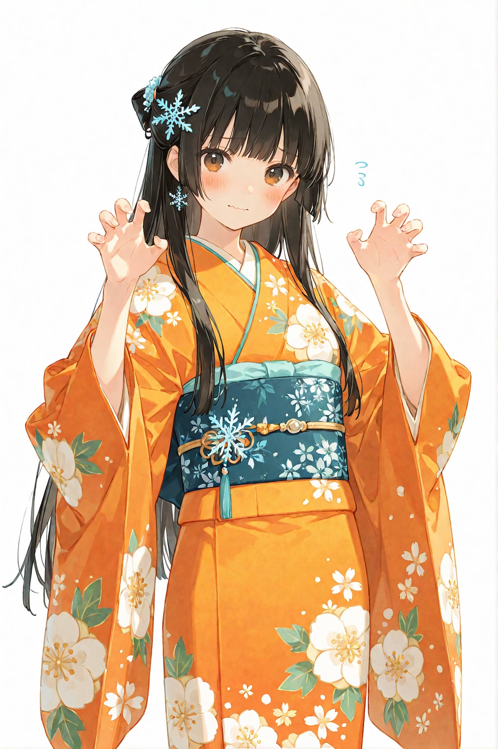 【誕生日FAお礼】ふうちゃんと「がお！」(for 餅 さん)