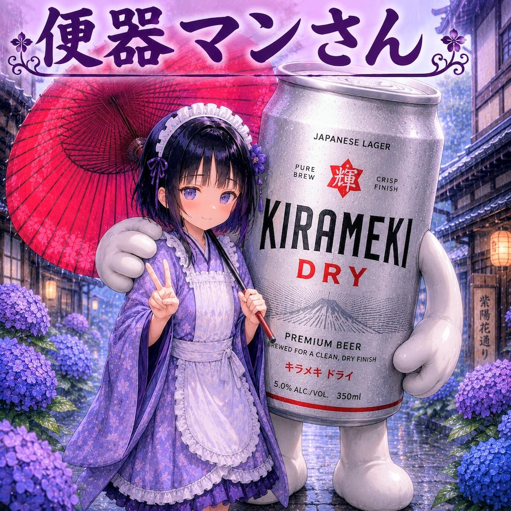 【他己紹介】便器マンさんの紫陽花さん