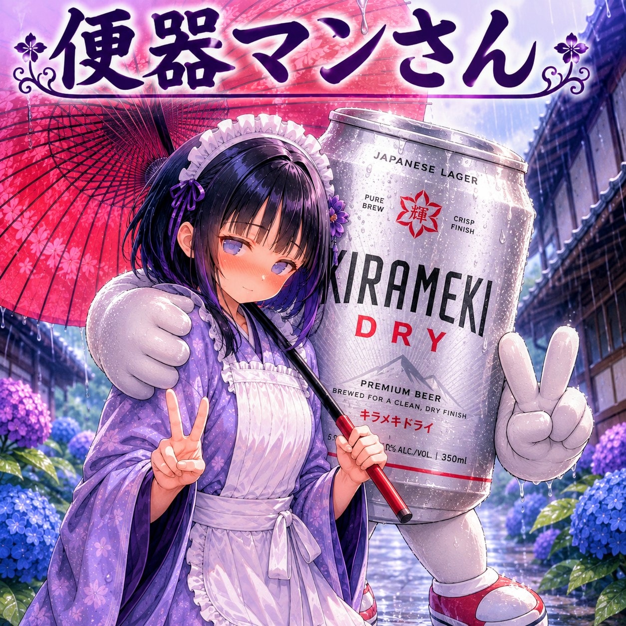 【他己紹介】便器マンさんの紫陽花さん