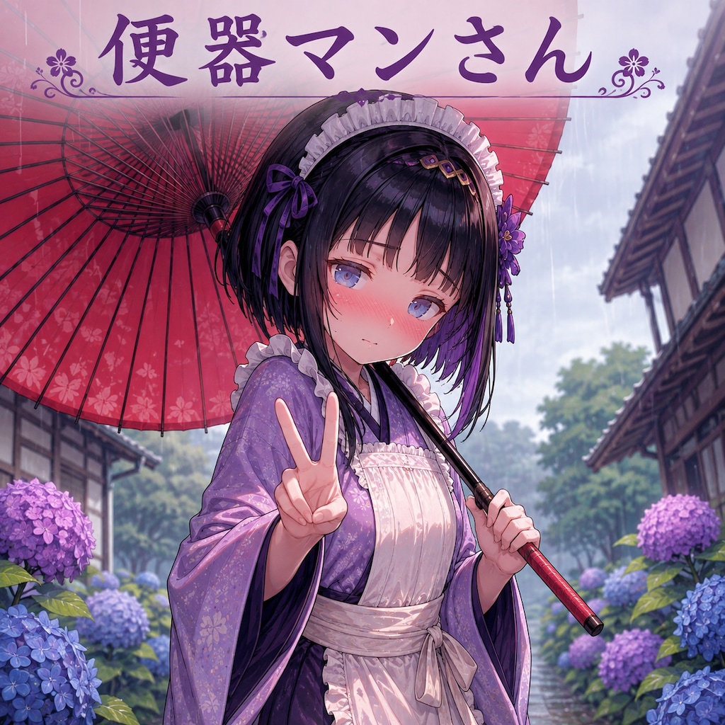【他己紹介】便器マンさんの紫陽花さん
