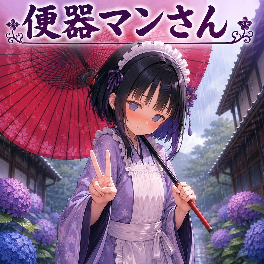 【他己紹介】便器マンさんの紫陽花さん