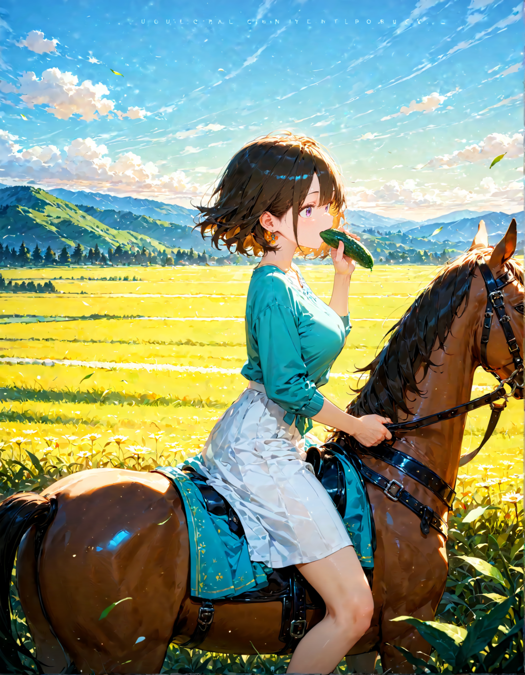 今日は乗馬許可記念日。良いきゅうりの日　その４