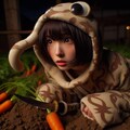 ウチノコのニンジン収穫祭🥕 9枚目