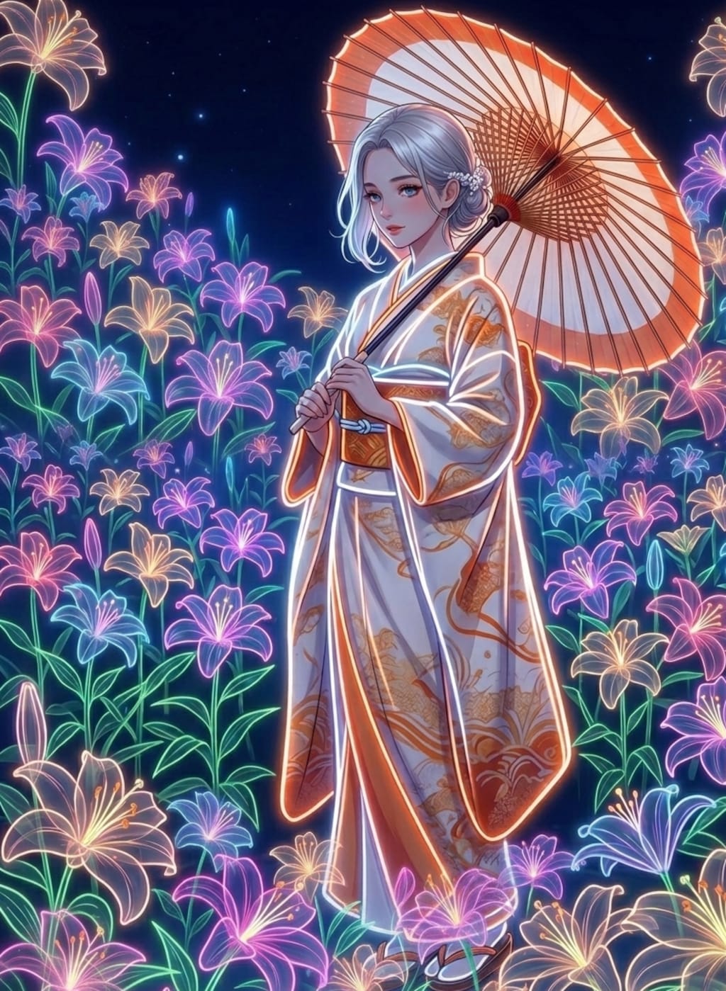 百合の花