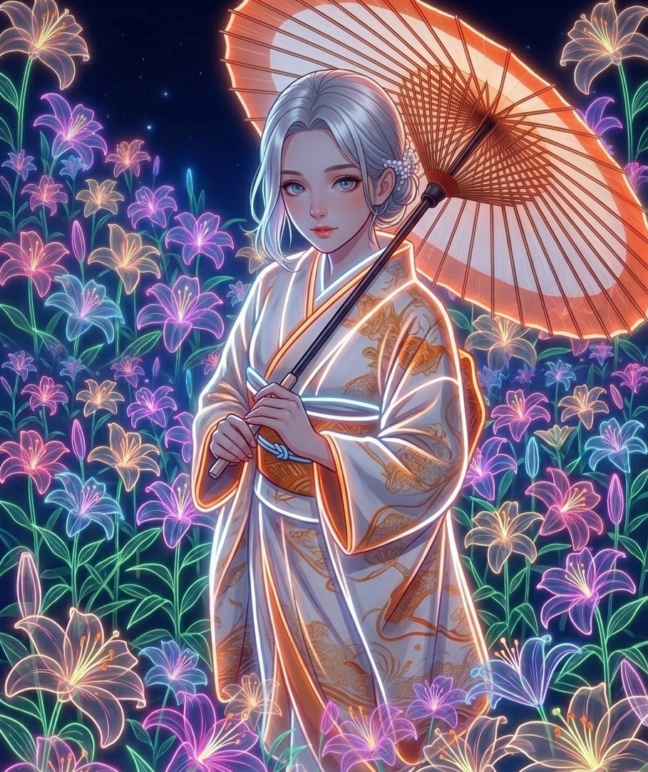 百合の花