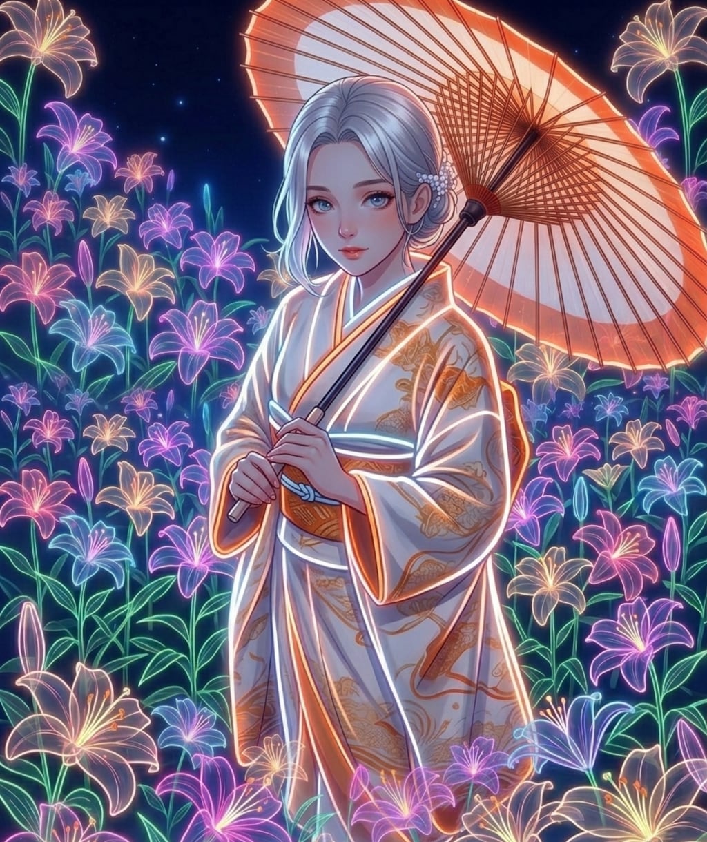 百合の花