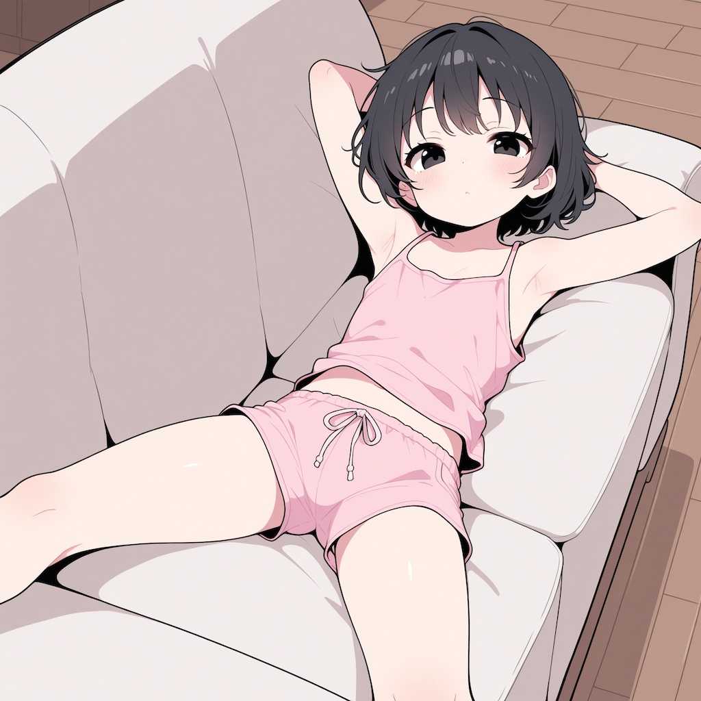 【黒眼黒髪】だらしない妹