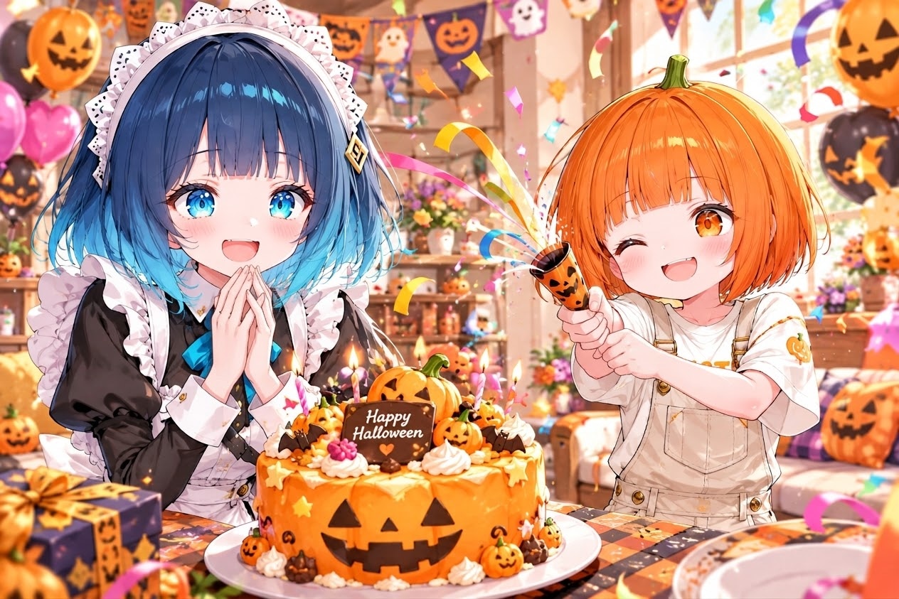 ぶるずあいさん１６周年！おめでとうございます🎉🎃 | の人気AIイラスト・グラビア