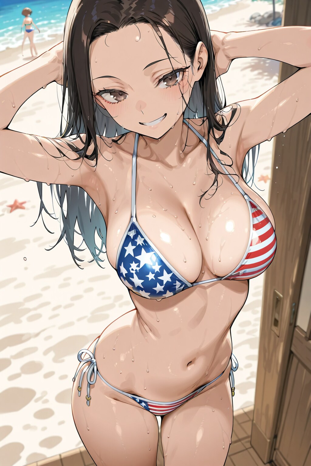 水着美少女