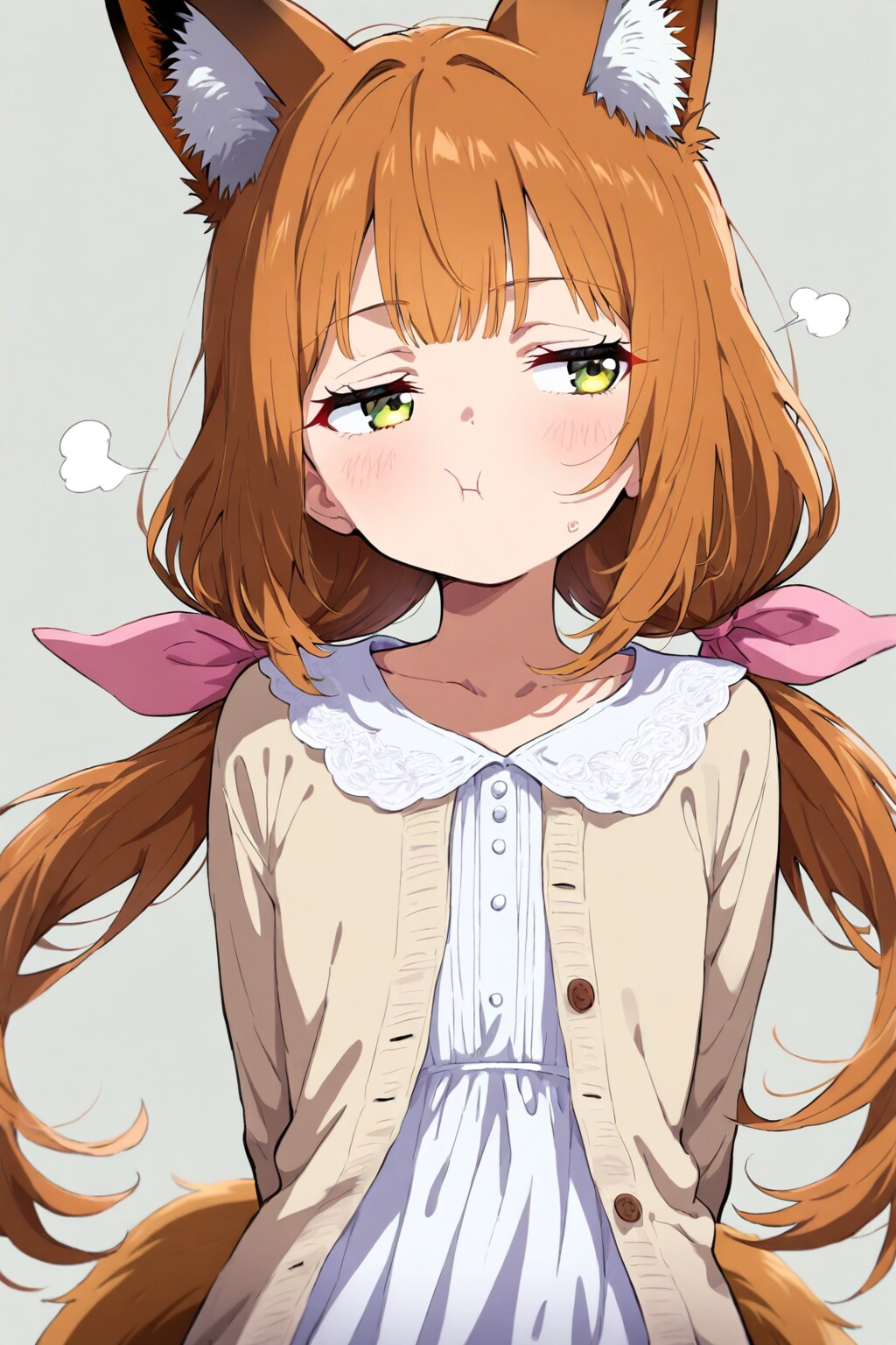 妖狐ちゃんポートレート１０　ふ、ふーんだ。 | の人気AIイラスト・グラビア