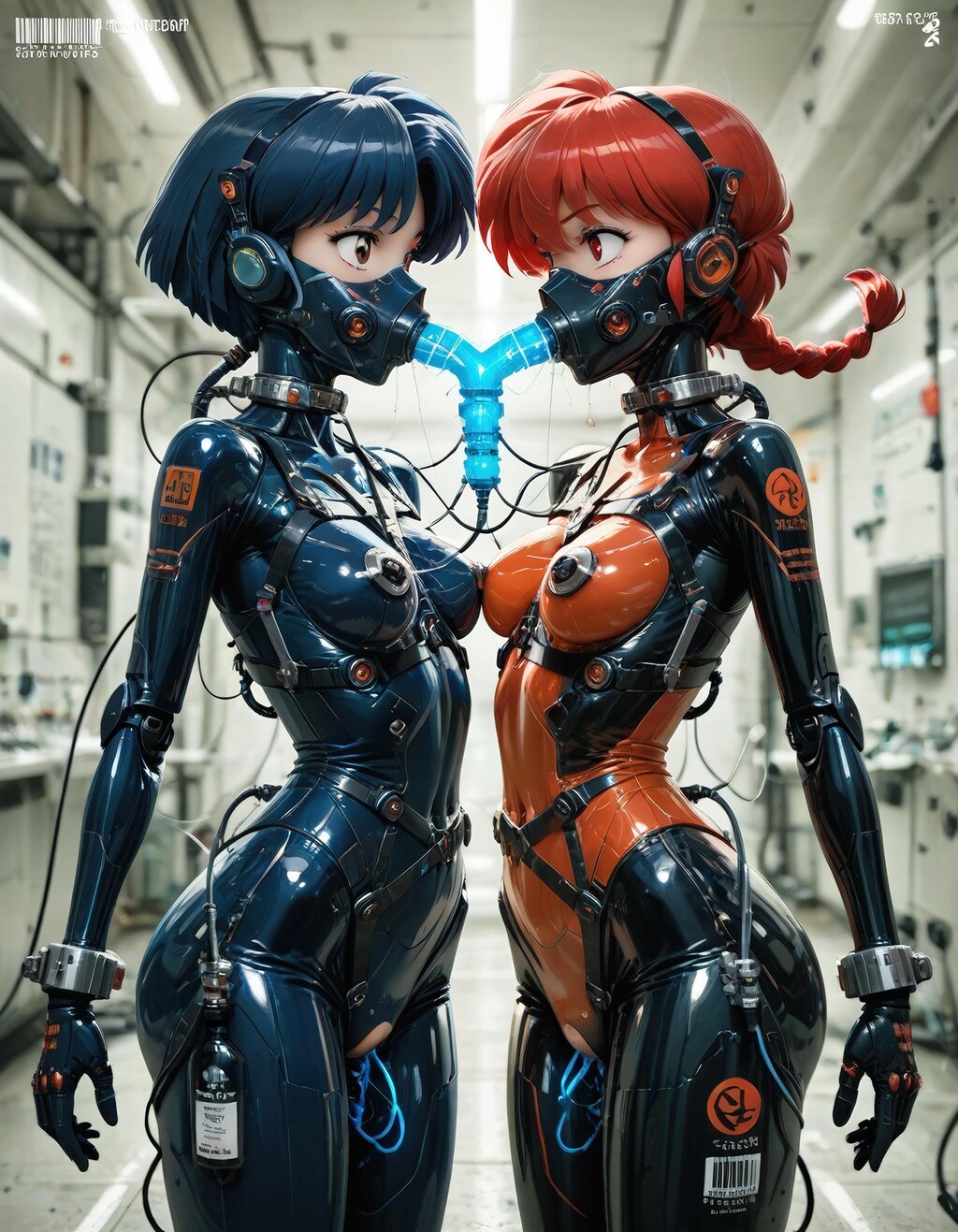 カップルストロー
