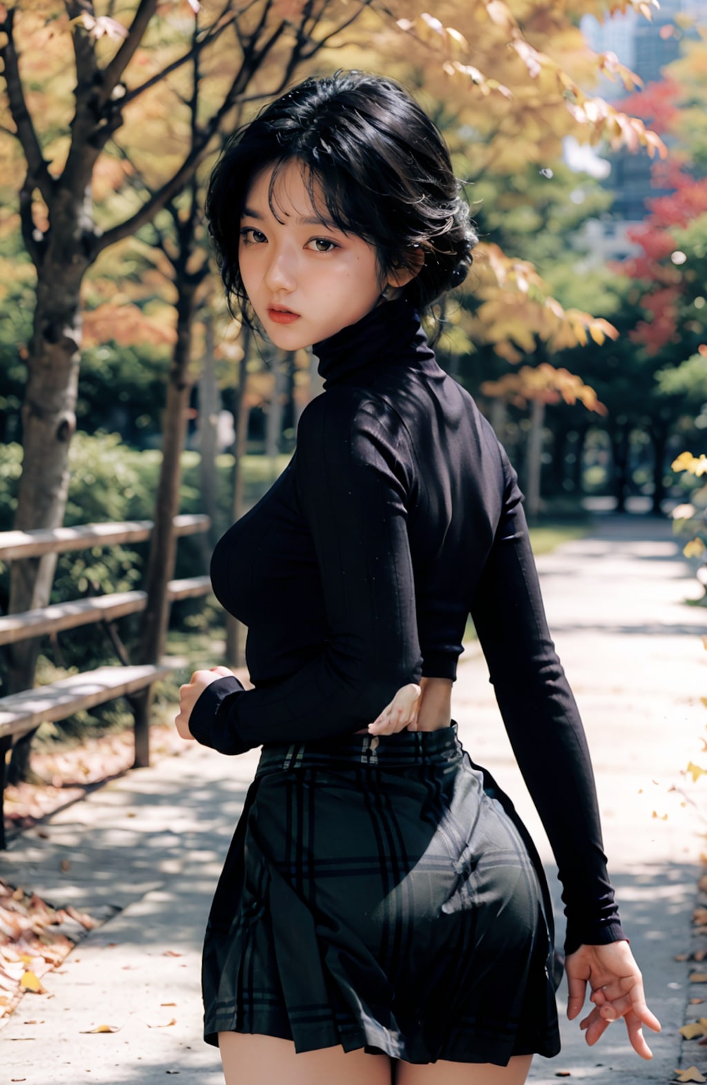 晩秋我好美人～7