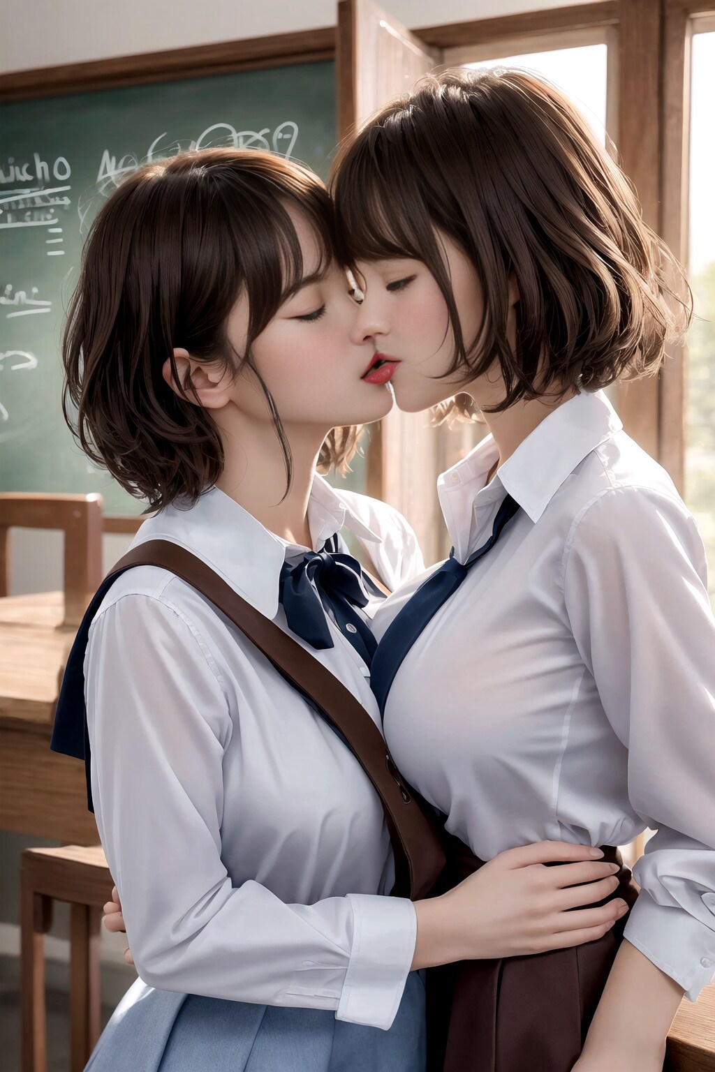 百合 ディープキス